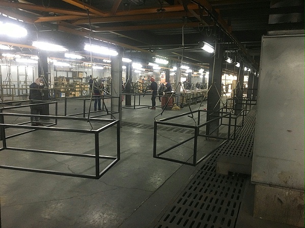 家具厂喷涂现场喷漆废水处理设备