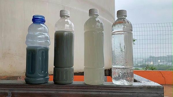 京上环保南通喷漆废水处理设备处理效果对比