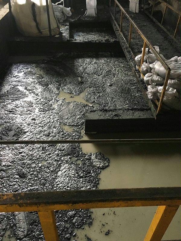 涂装废水处理现场图