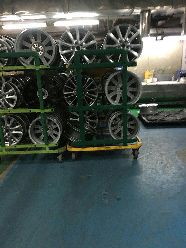 汽车轮毂水性漆废水处理客户产品图